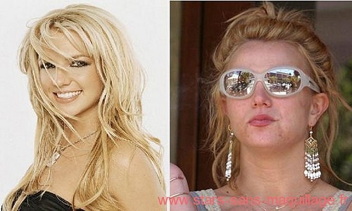 Britney spears sans maquillage