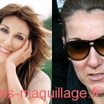 Celine Dion sans maquillage