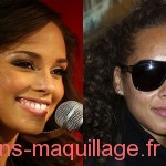 Alicia Keys sans maquillage
